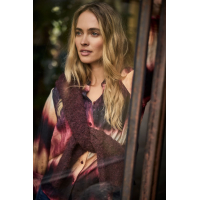 Tramontana Blouse Autumn Tie Dye Pomegranate